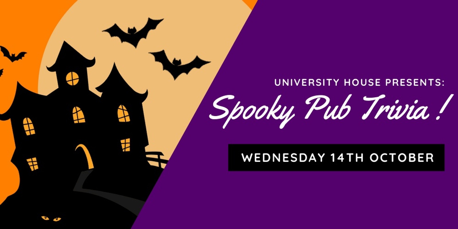 Banner image for University House Spooky Trivia!