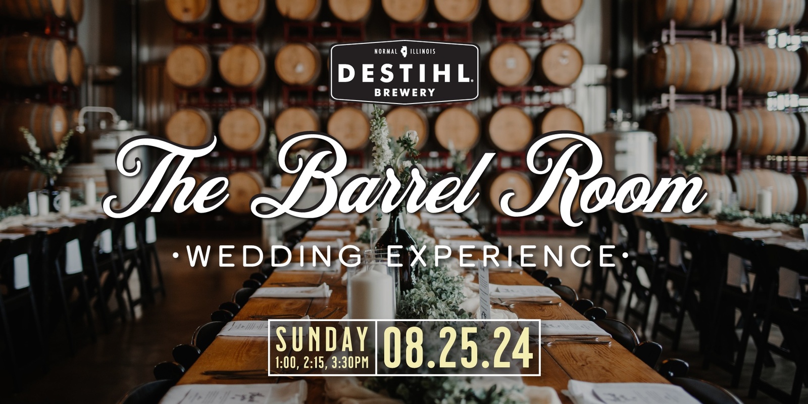 Banner image for The Barrel Room Wedding Experience