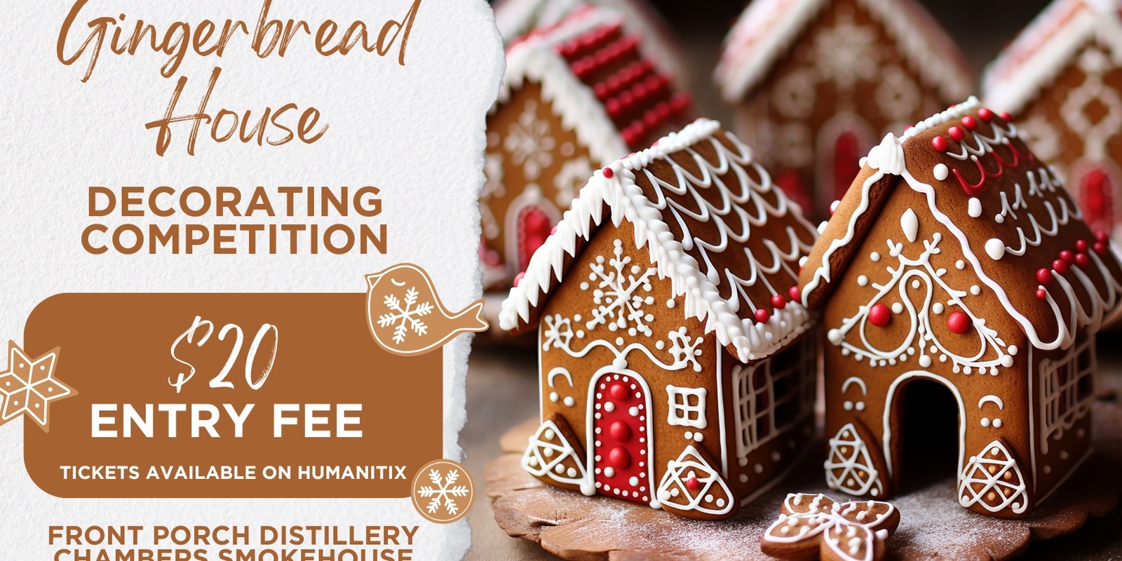 Banner image for Gingerbread House Decorating Competition