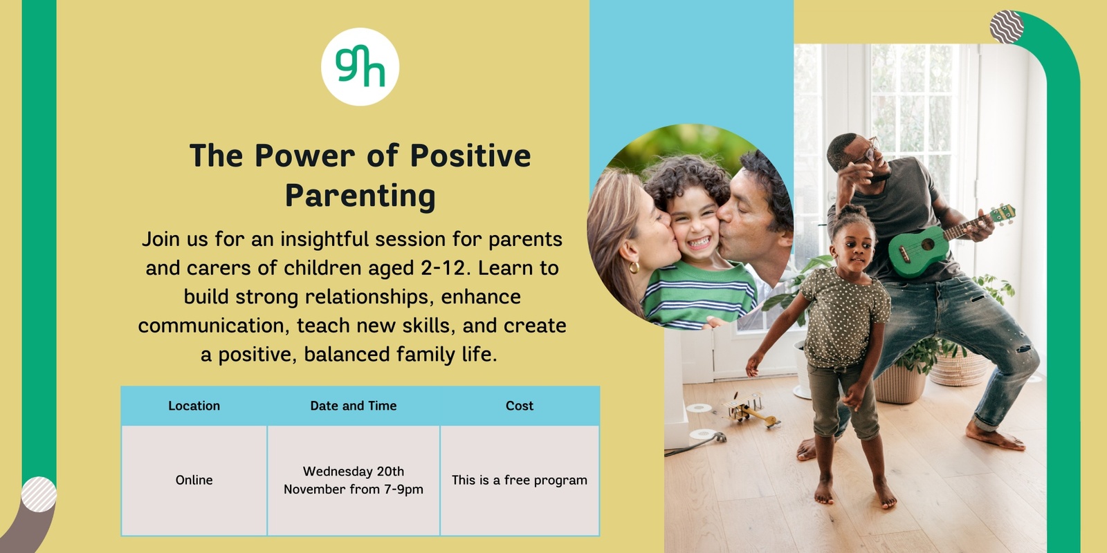 Banner image for The Power of Positive Parenting