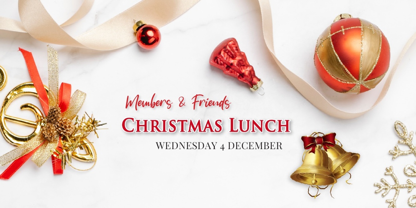 Banner image for Members & Friends Christmas Lunch