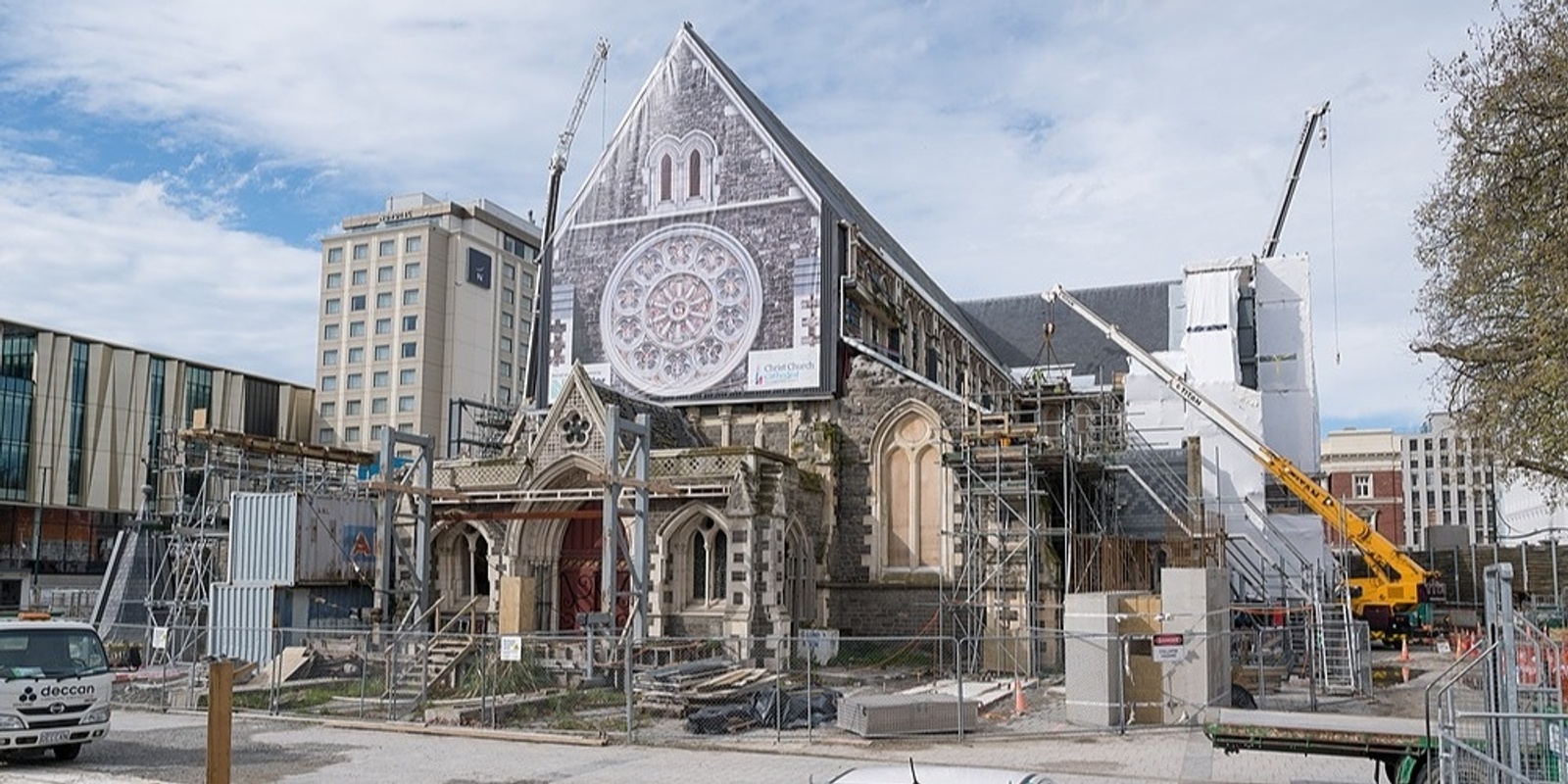 Banner image for Open Christchurch 2022: Christ Church Cathedral Behind-the-Fence Tours (Saturday)