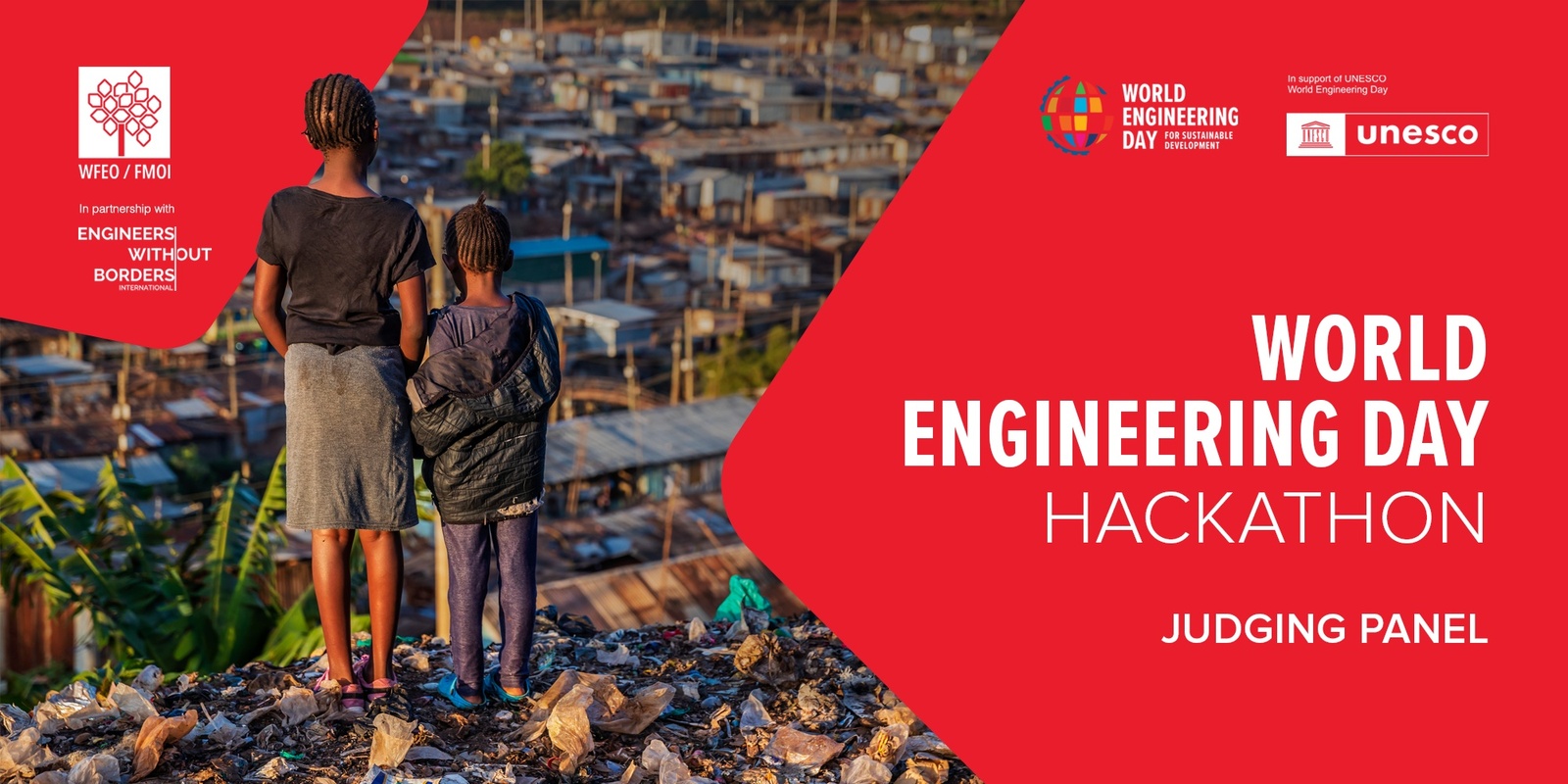 Banner image for World Engineering Day Hackathon 2025 - Judging Panel