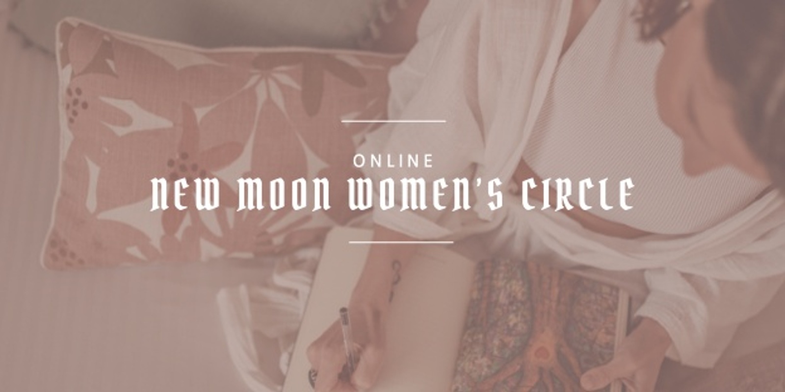 Banner image for New Moon Women's Circle in Sagittarius