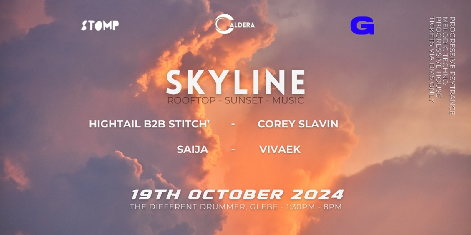 Banner image for Skyline: A Caldera, Stomp TV and Gigged Out Event