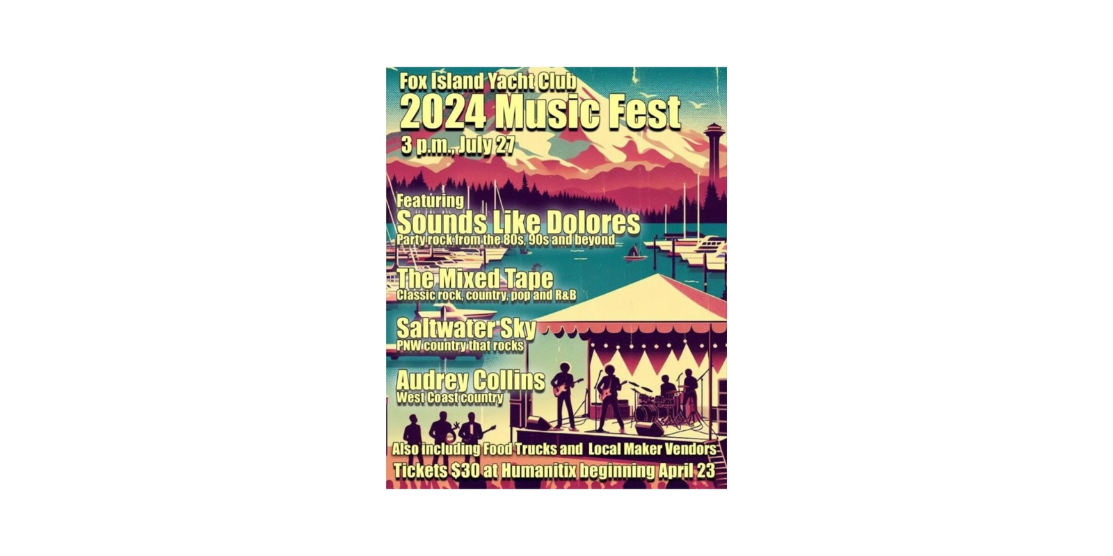 Banner image for Fox Island Yacht Club Music Festival