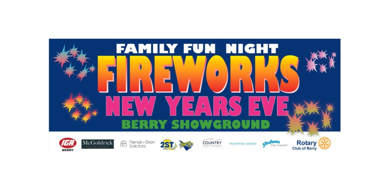 Banner image for New Year's Eve Fireworks Spectacular - Family Fun Night 