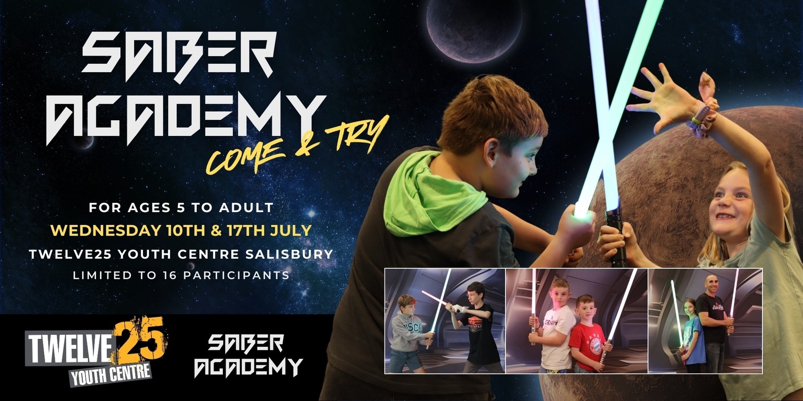 Banner image for Saber Academy - Salisbury School Holiday Program July