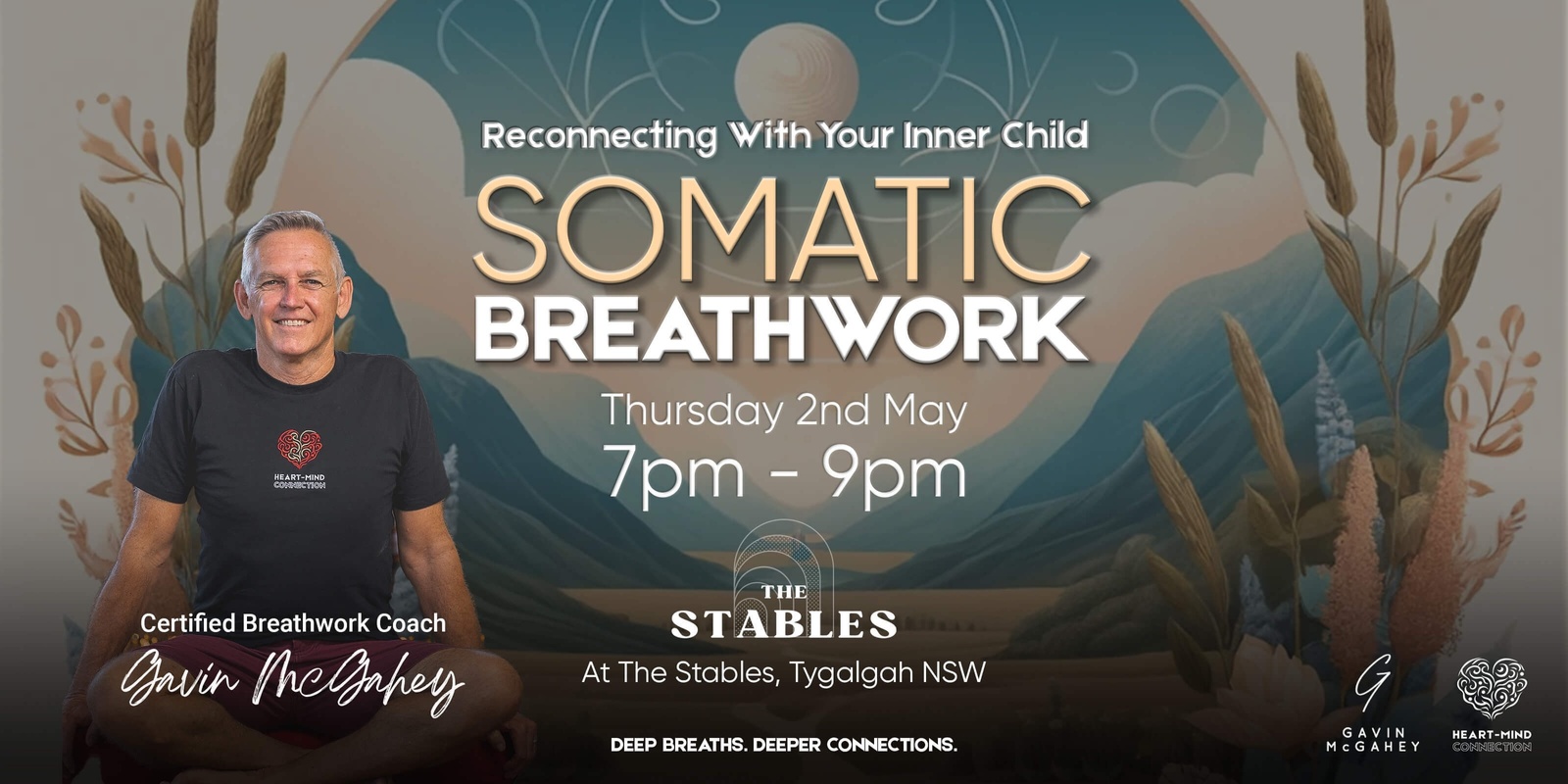 Banner image for Somatic Breathwork Journey - Reconnecting With Your Inner Child 