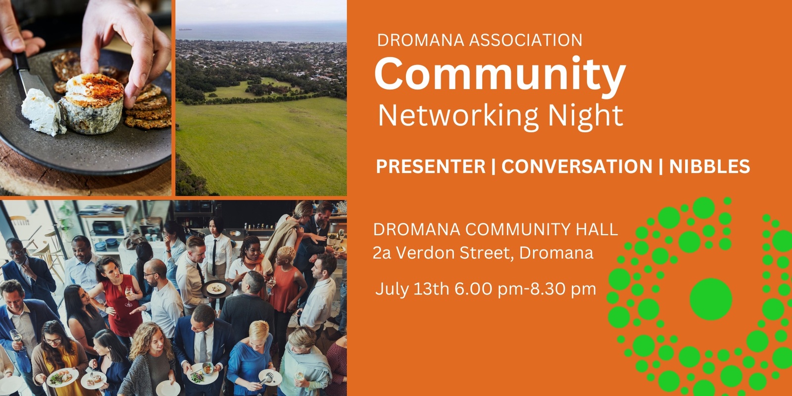 Dromana Association July Community Networking Event | Humanitix