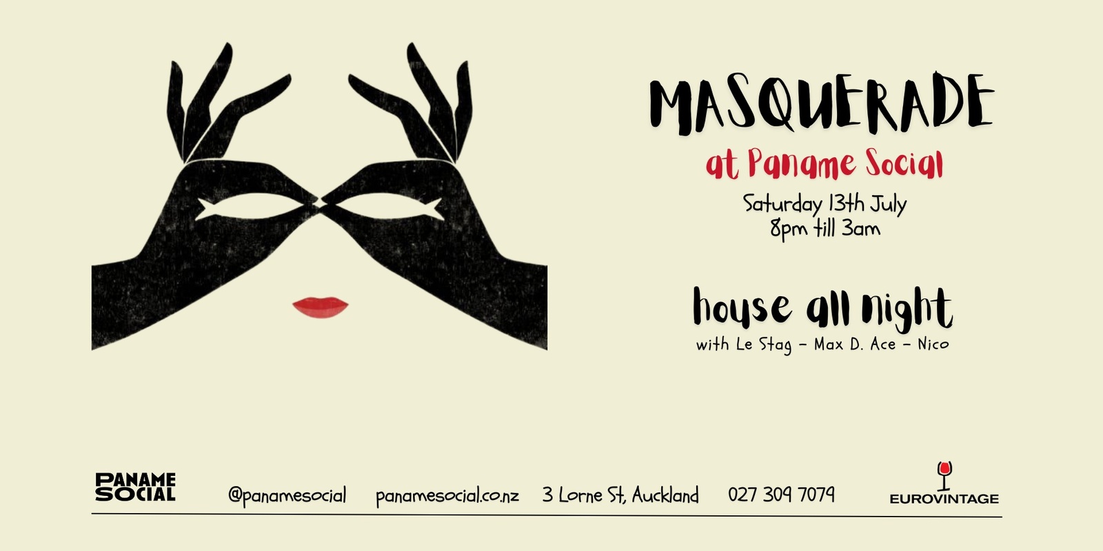 Banner image for Masquerade at Paname Social