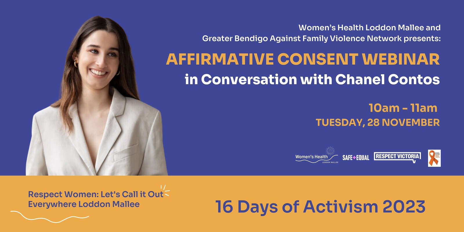 Banner image for Affirmative Consent with Chanel Contos