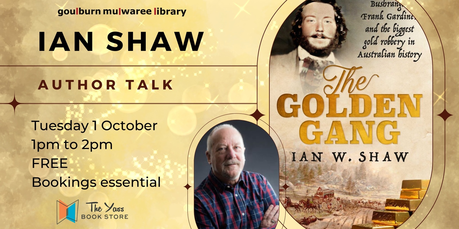 Banner image for Ian Shaw author talk