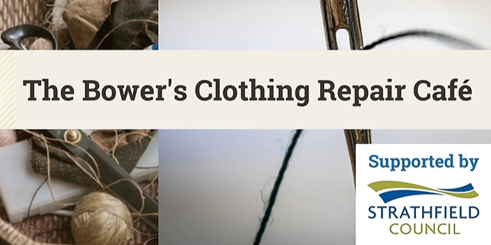 Banner image for Clothing Repair Café at Strathfield Spring Festival