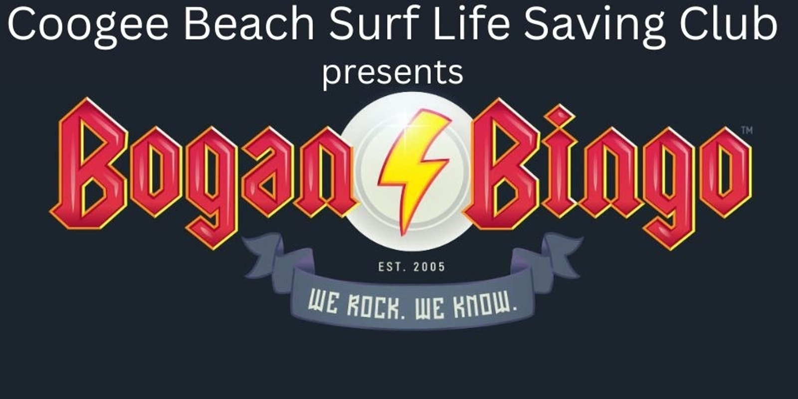 Banner image for Coogee Beach Surf Club Bogan Bingo