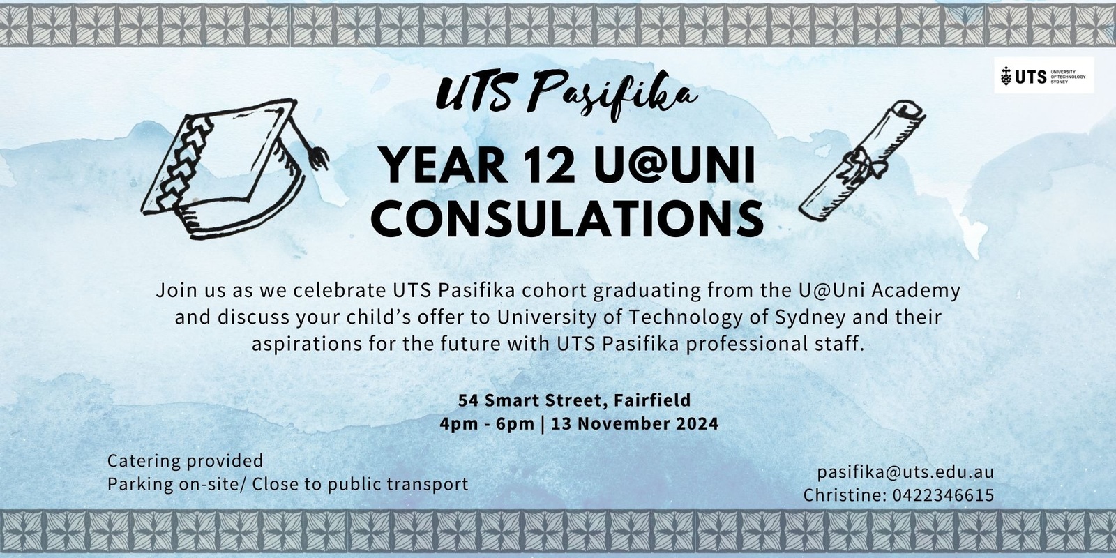 Banner image for UTS Pasifika Year 12 Consultations