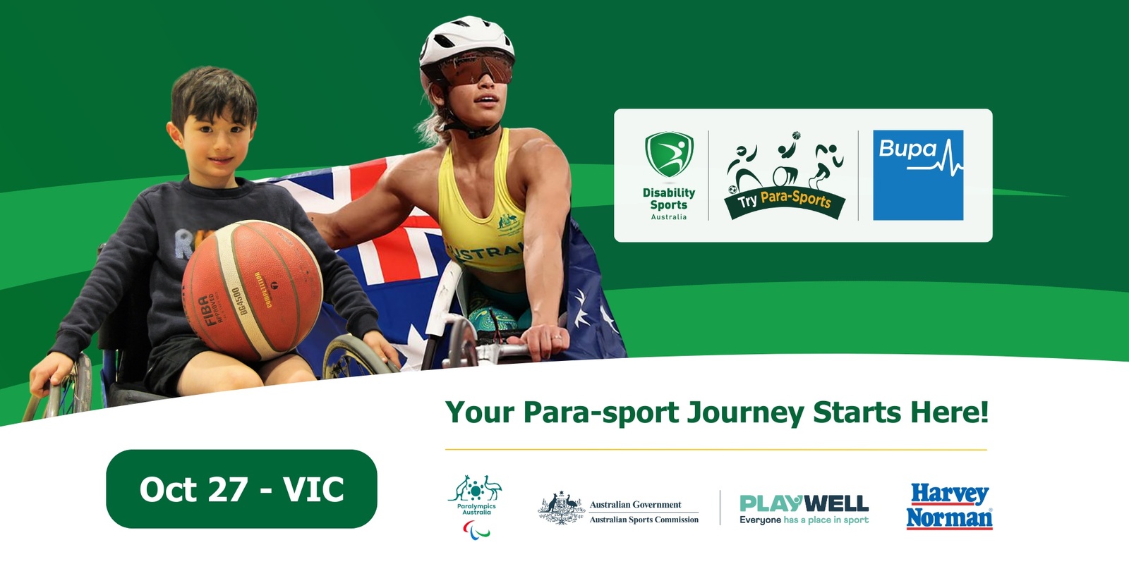 Banner image for Bupa Try Para-Sports - Victoria