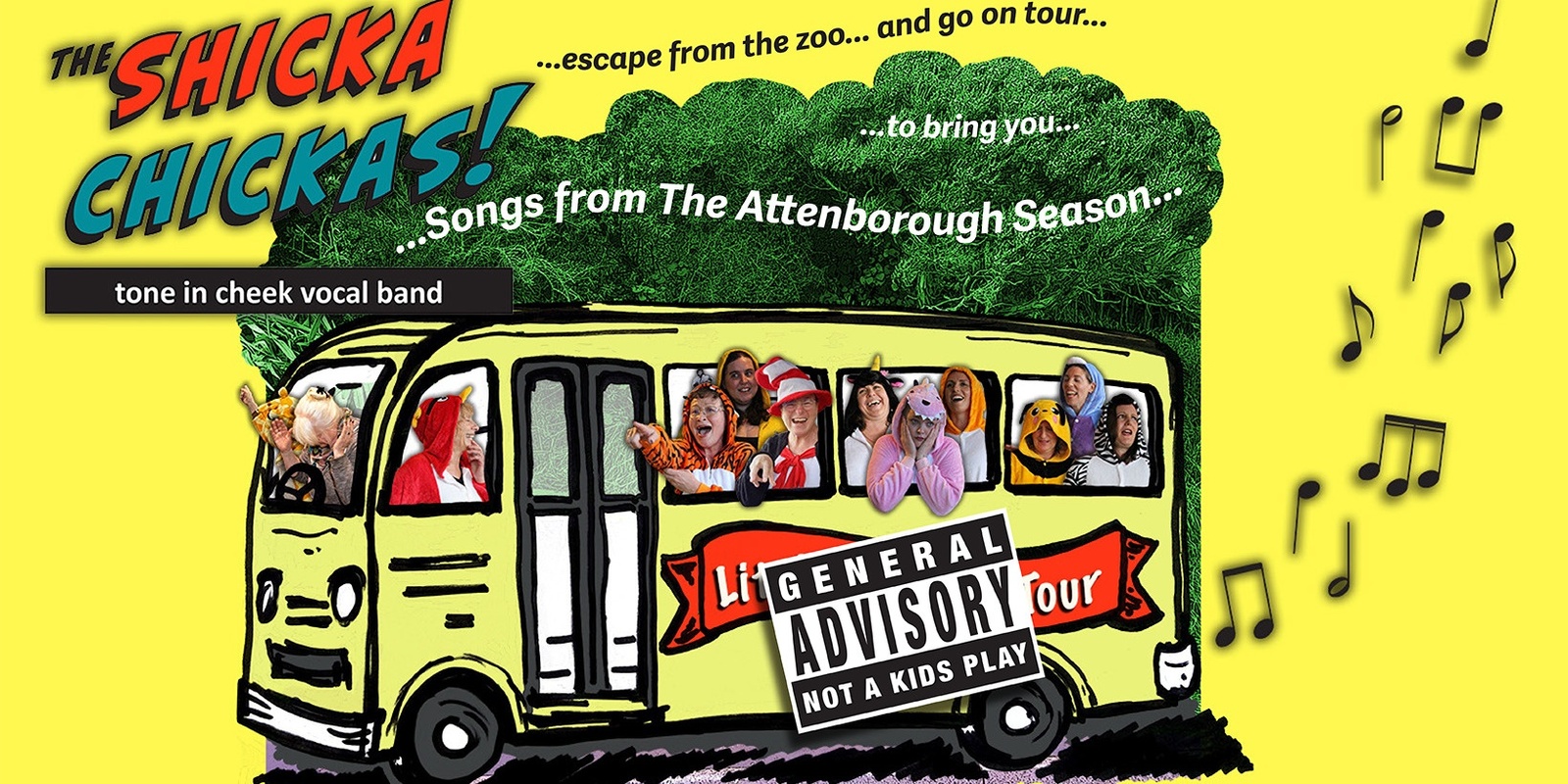 Banner image for The Shicka Chickas Little Theatre Tour Masterton