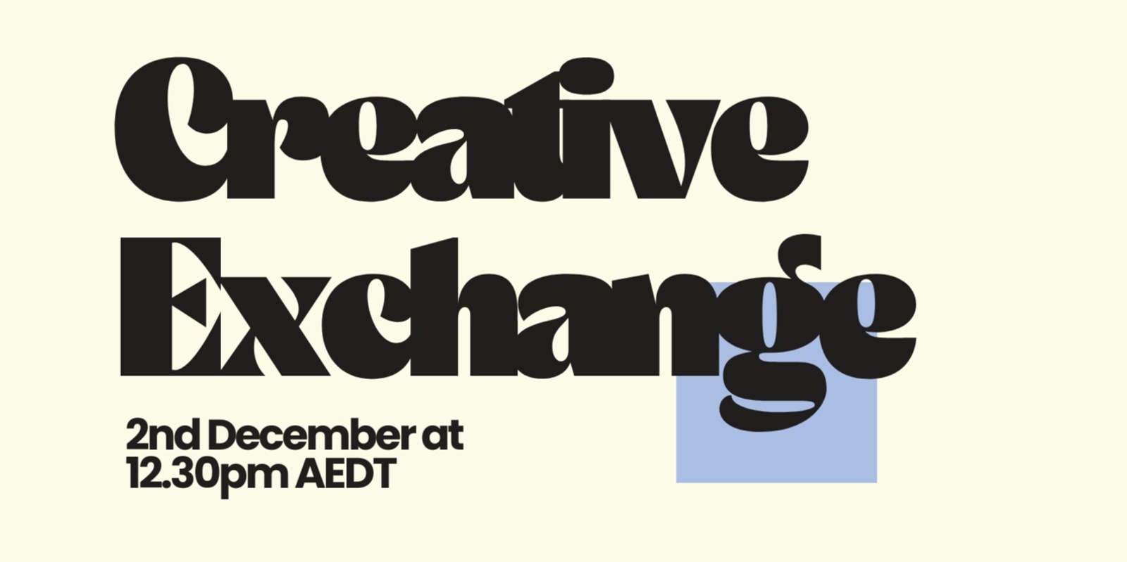 Banner image for Hey Mate's Creative Exchange