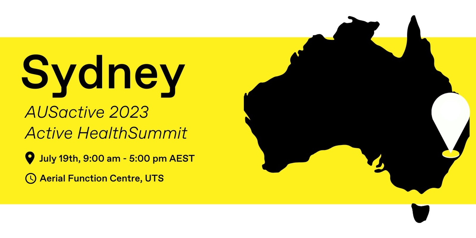 Banner image for AUSactive 2023 Active Health Summit | NSW