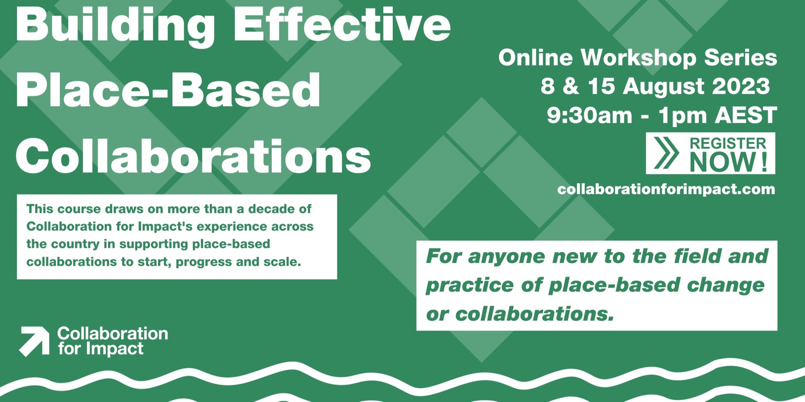Building Effective Place-Based Collaborations