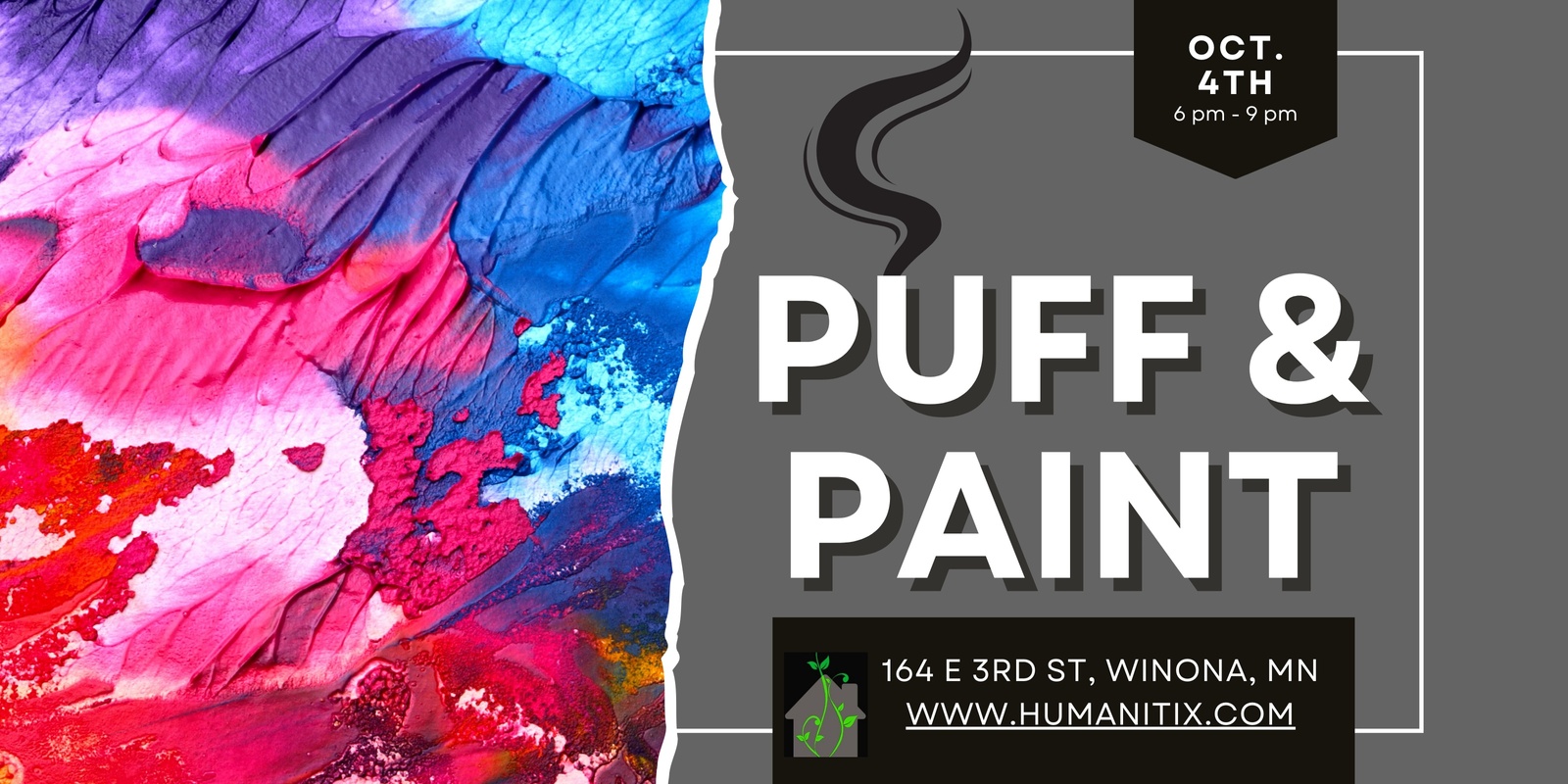 Banner image for Puff & Paint