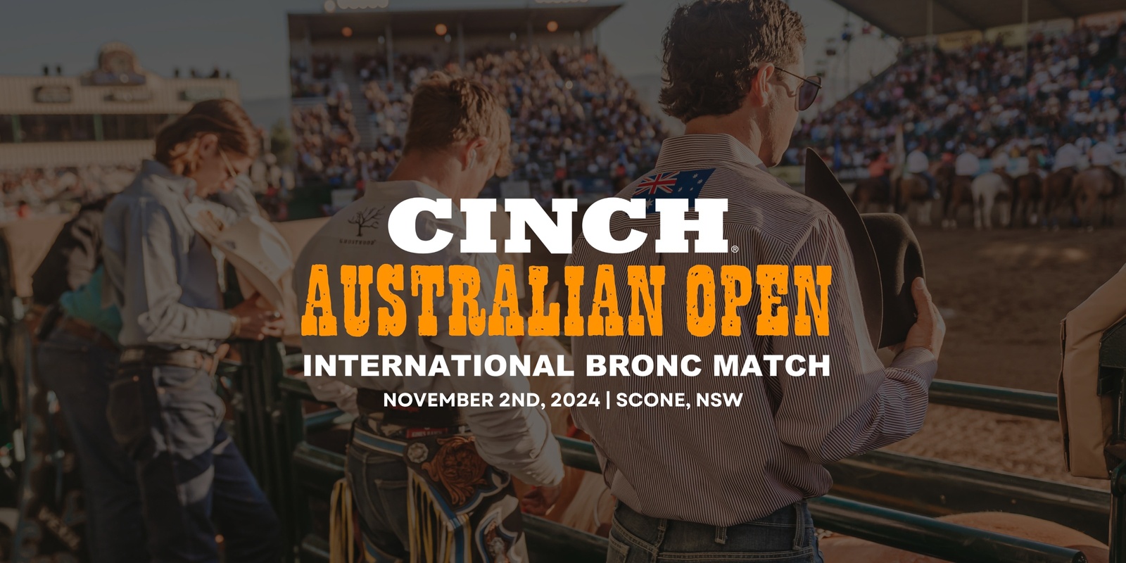 Banner image for The Cinch Australian Open International Bronc Match