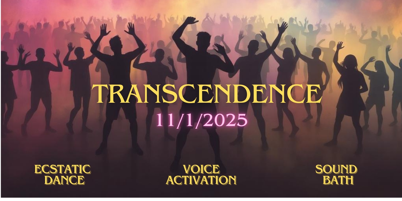 Banner image for Transcendence ~ Ecstatic Dance, Voice Activation & Sound Bath