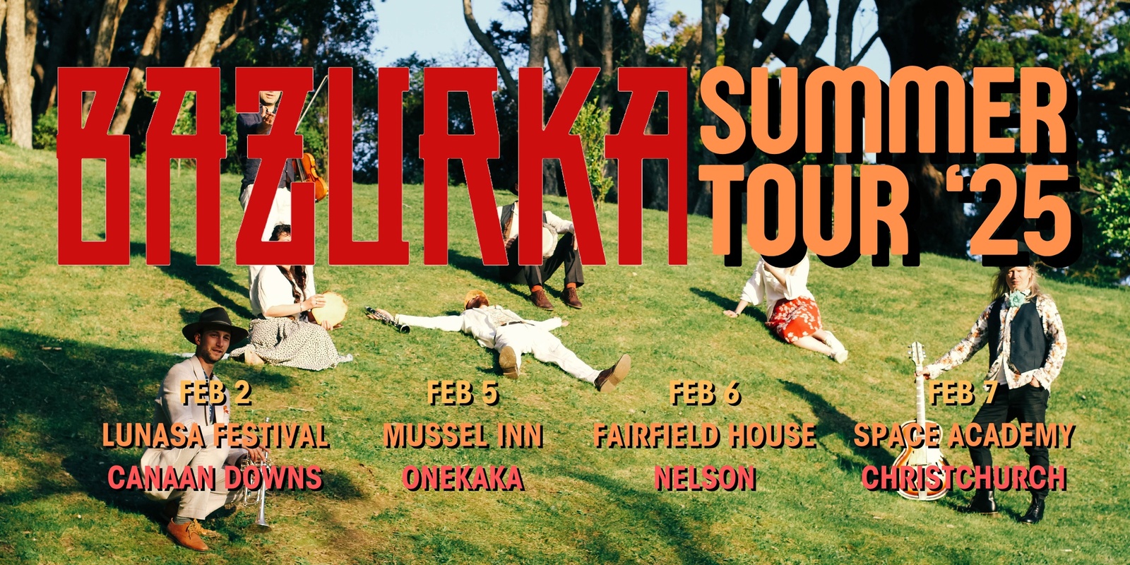 Banner image for Bazurka Summer Tour '25: Fairfield House