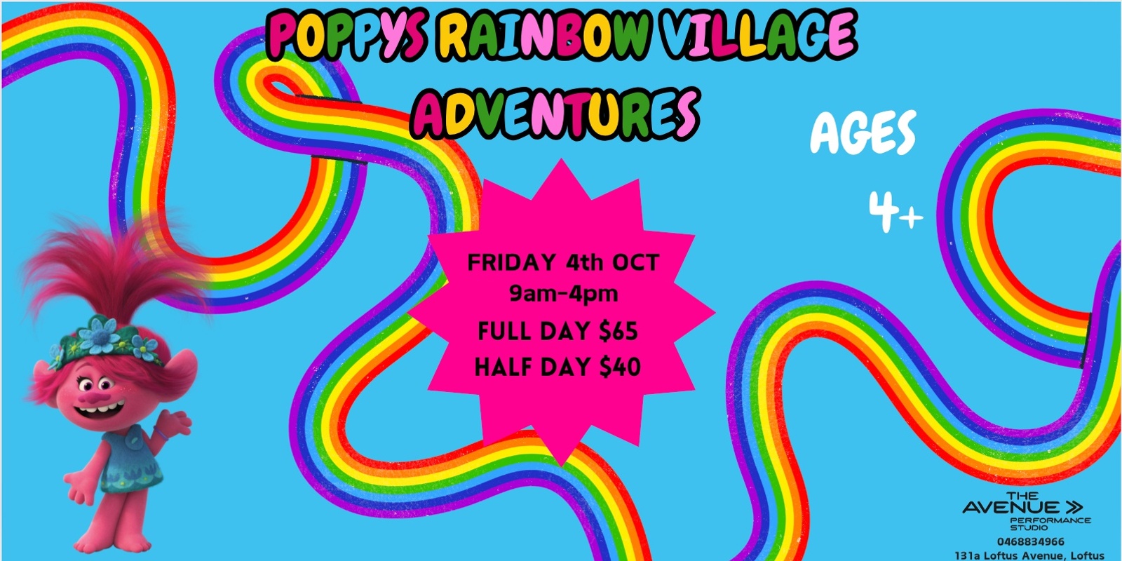 Banner image for Poppy's Rainbow Village Party Workshop (K-6)