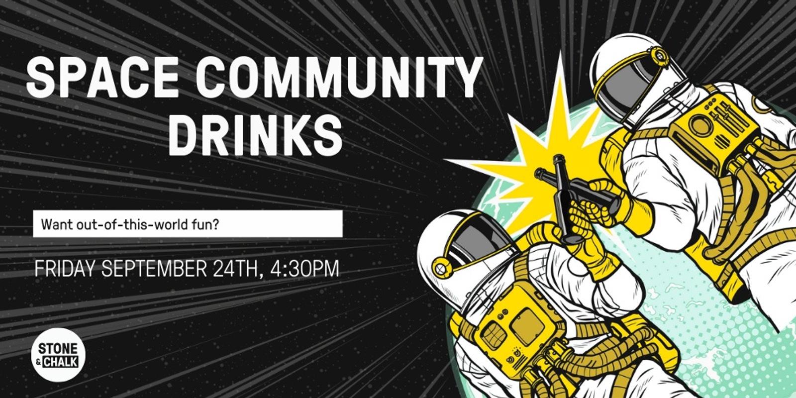 Banner image for September Space Community Drinks