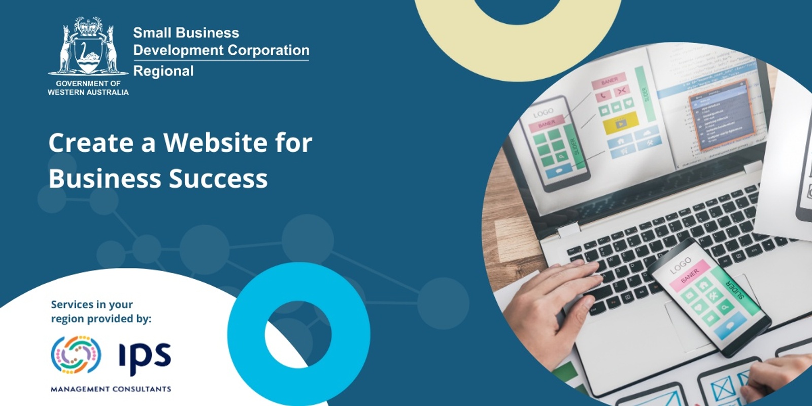 Banner image for Create a Website for Business Success