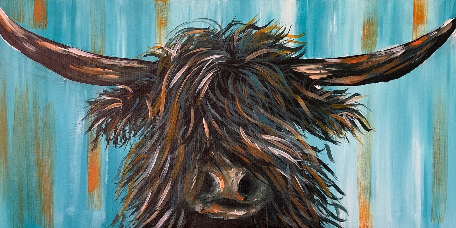 Banner image for Paint N Sip Hamish the highland cow 