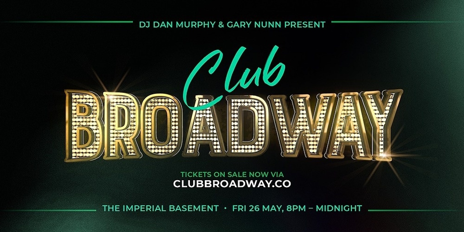 Banner image for Club Broadway: Sydney [Fri 26 May]