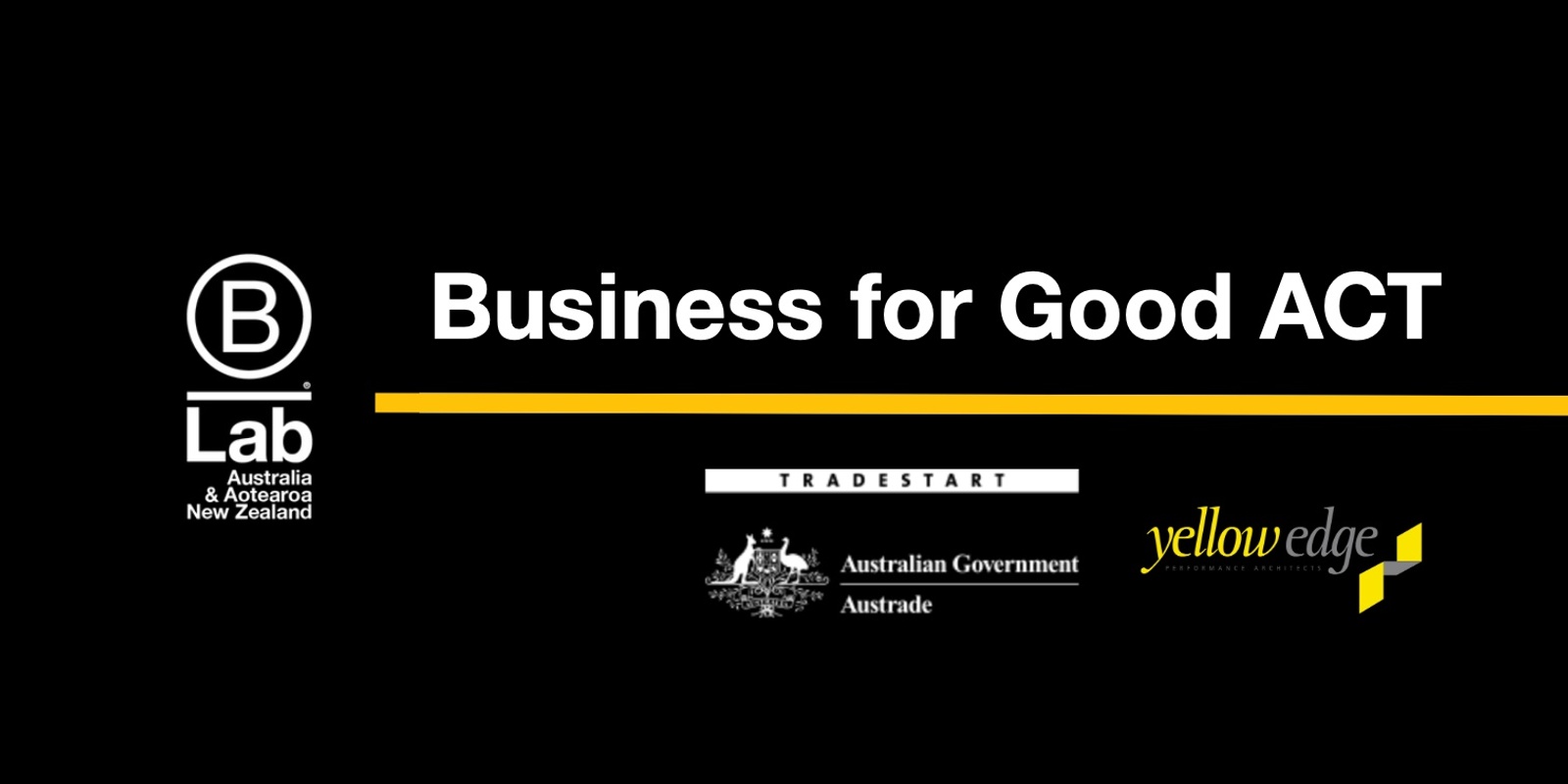 Banner image for Business for Good Program ACT