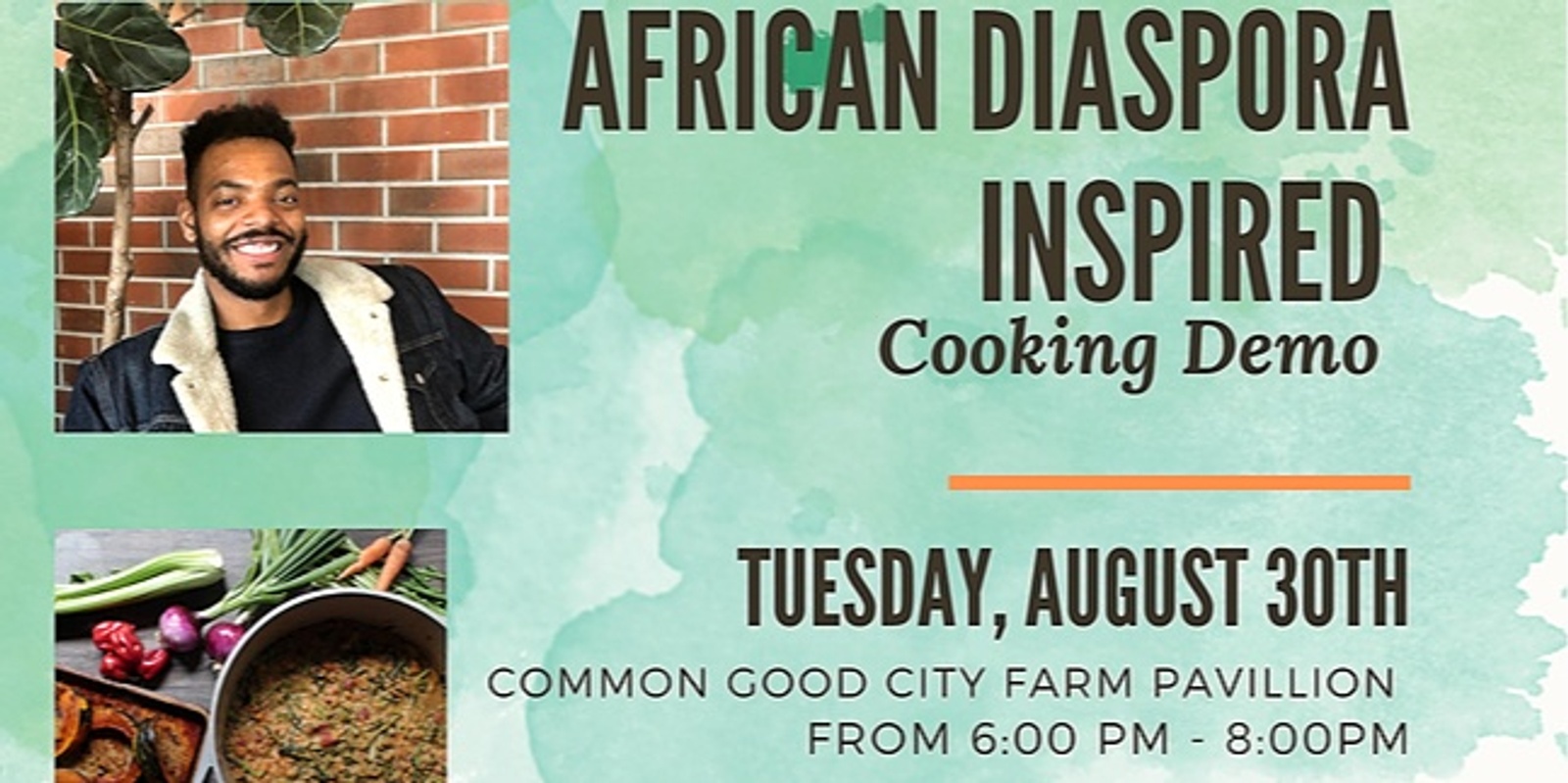 Banner image for Cooking Demo w/ Christin Riddick of Afro Beets