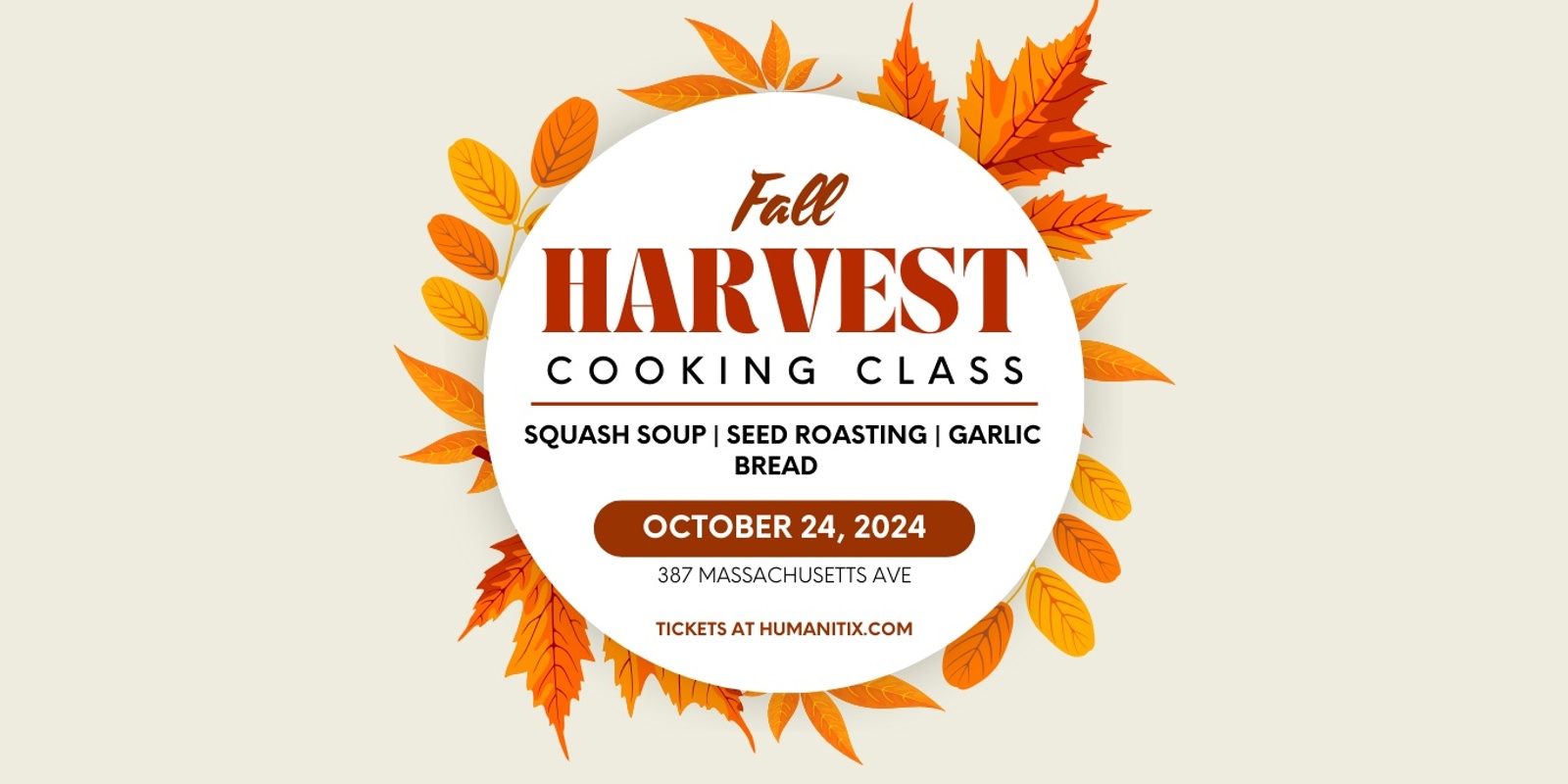 Banner image for Fall Harvest Cooking Class