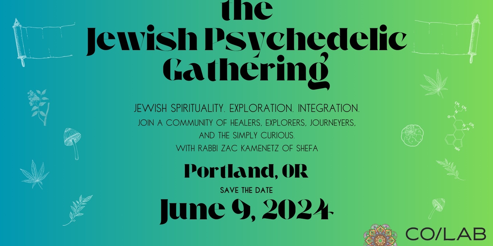 Banner image for The Jewish Psychedelic Gathering