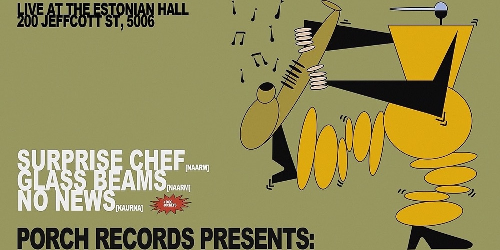 Banner image for Surprise Chef & Glass Beams - The Estonian Hall