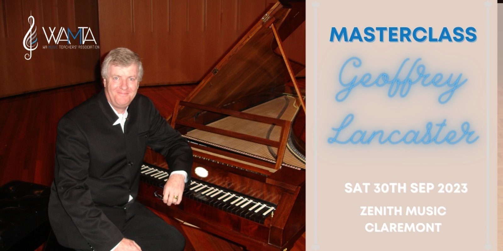 Banner image for Masterclass with Geoffrey Lancaster