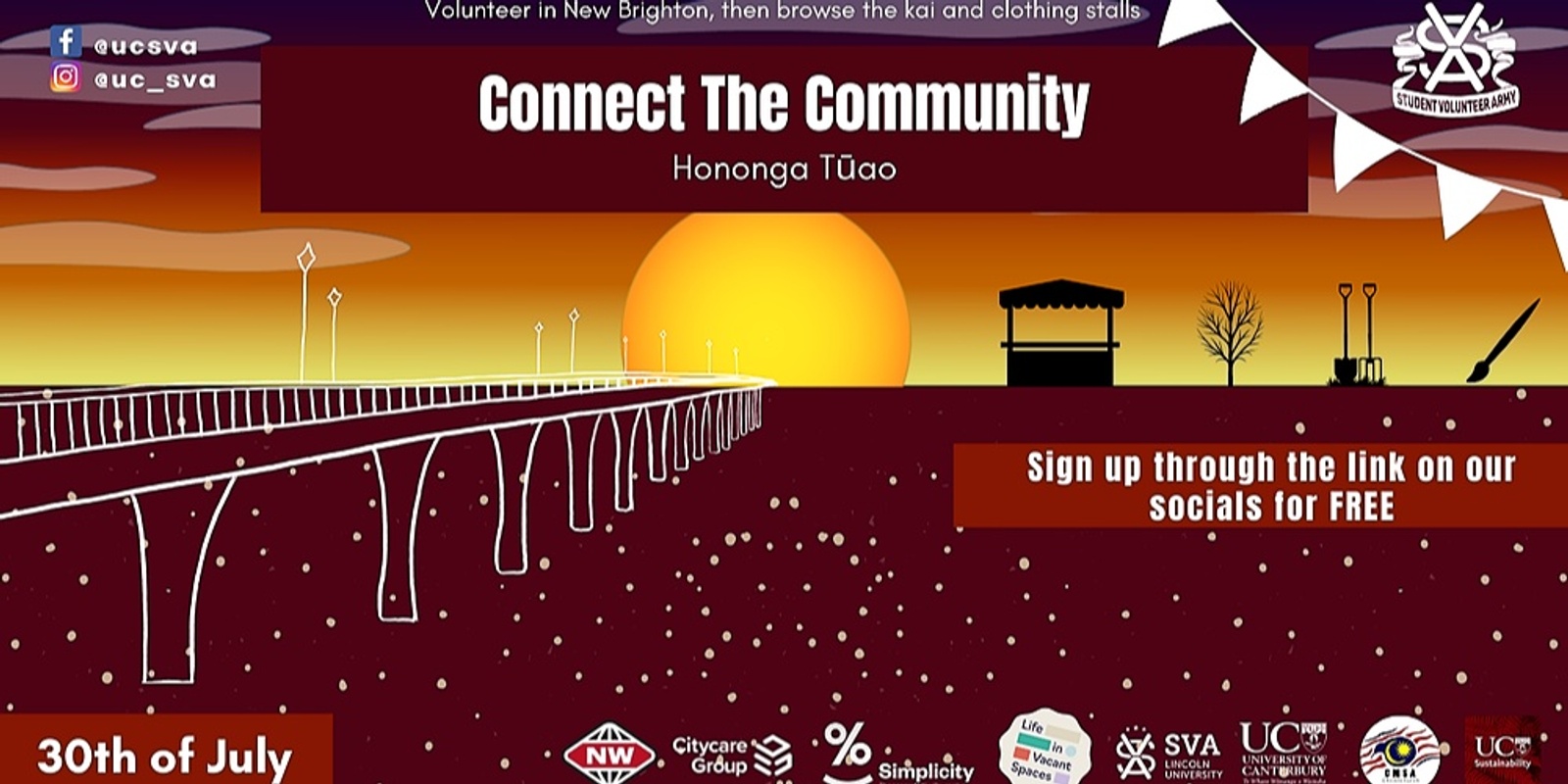 Banner image for Connect the Community - Hononga Tūao