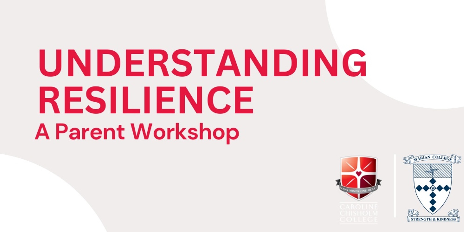 Banner image for Understanding  Resilience - Parent Workshop 