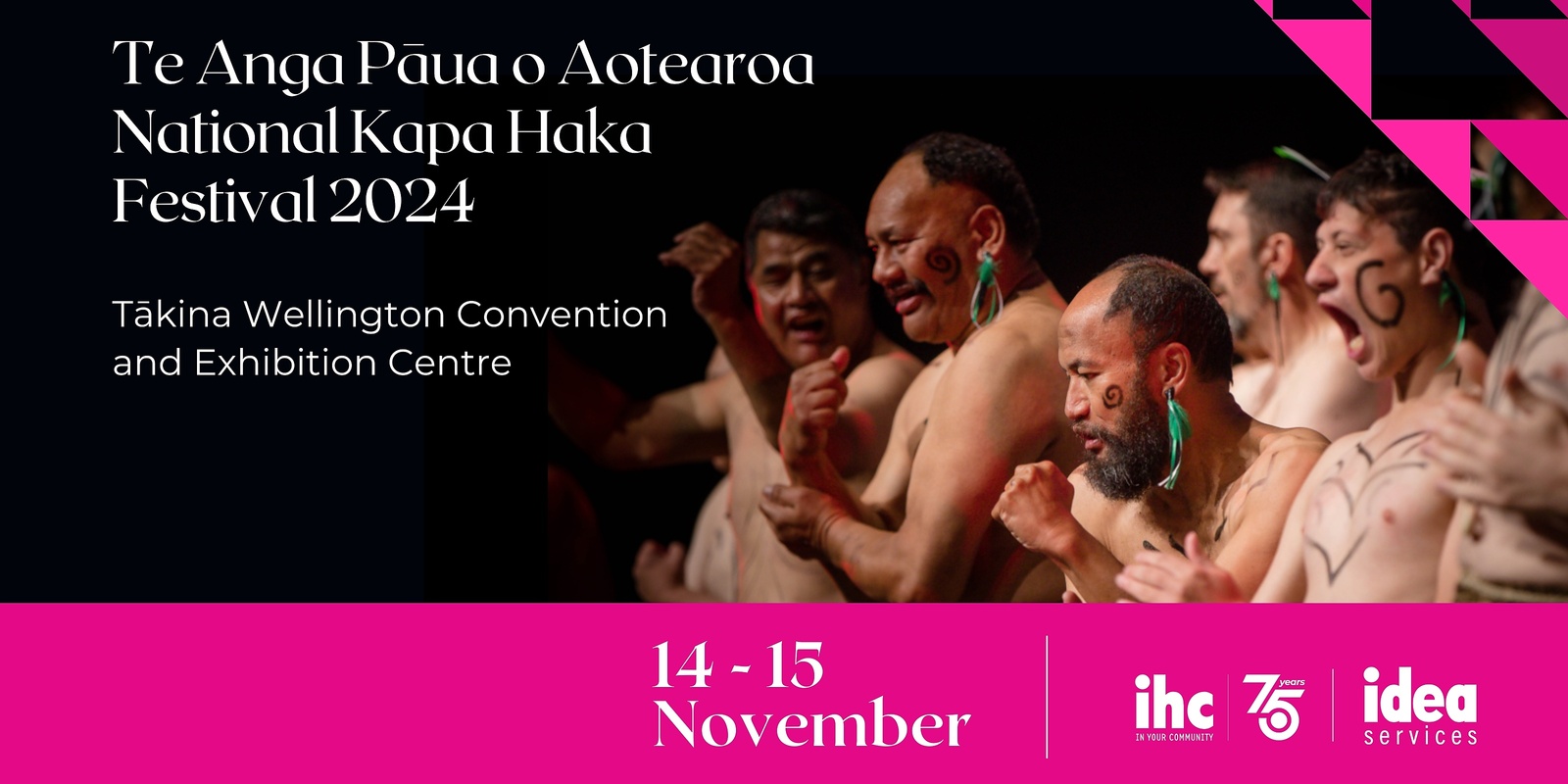 Banner image for Te Anga Pāua o Aotearoa National Kapa Haka Festival 2024