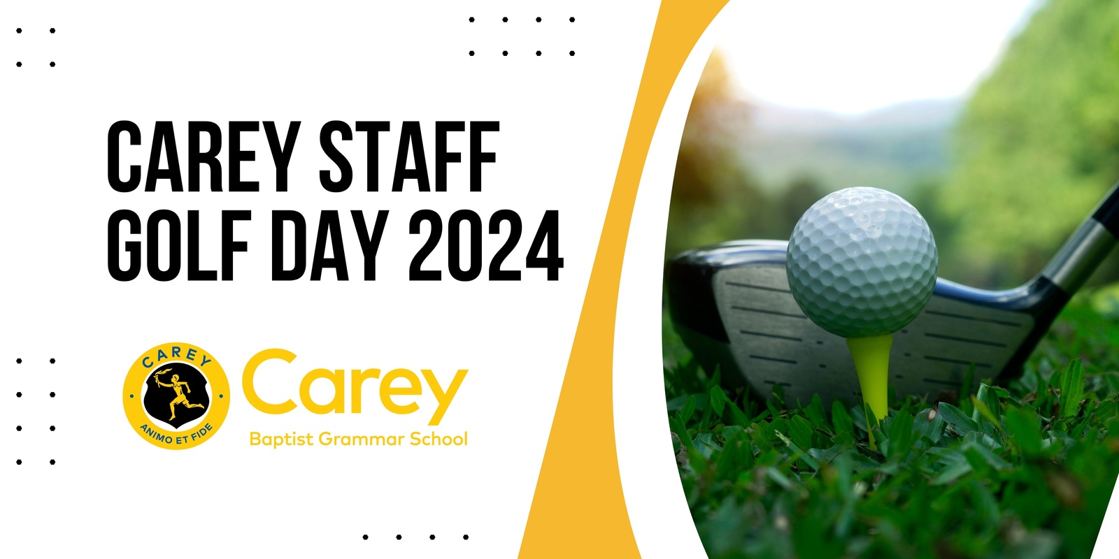 Banner image for Carey Staff Golf Day 2024