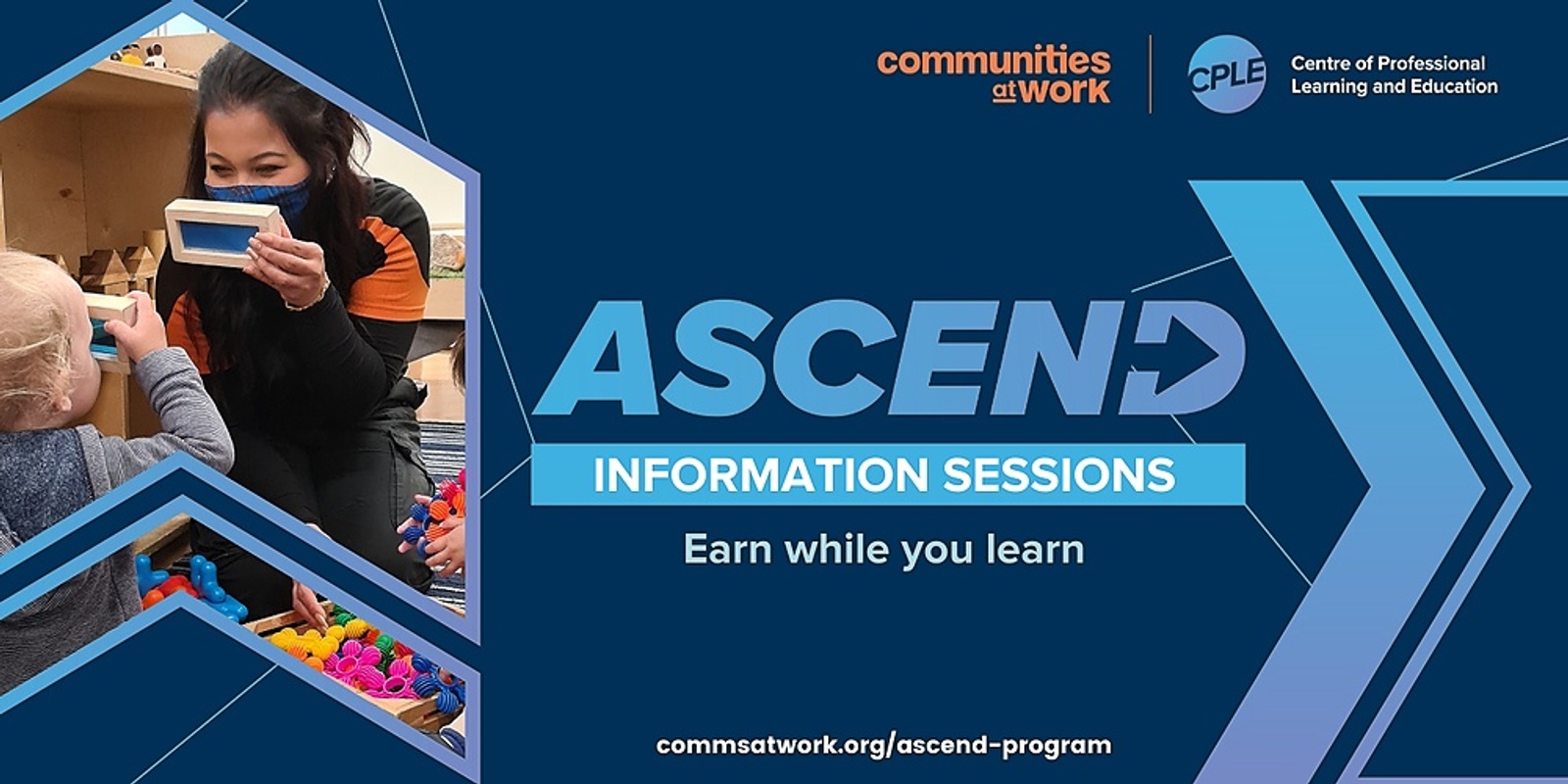 Banner image for Ascend Program With Communities at Work | September Intake Information sessions