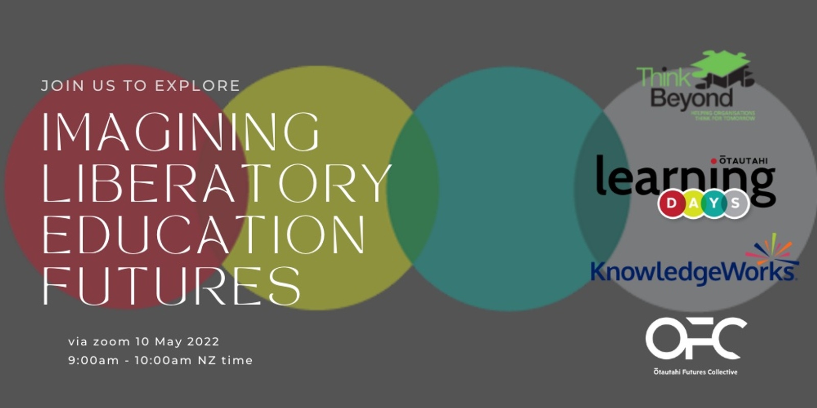 Banner image for Imagining Liberatory Education Futures
