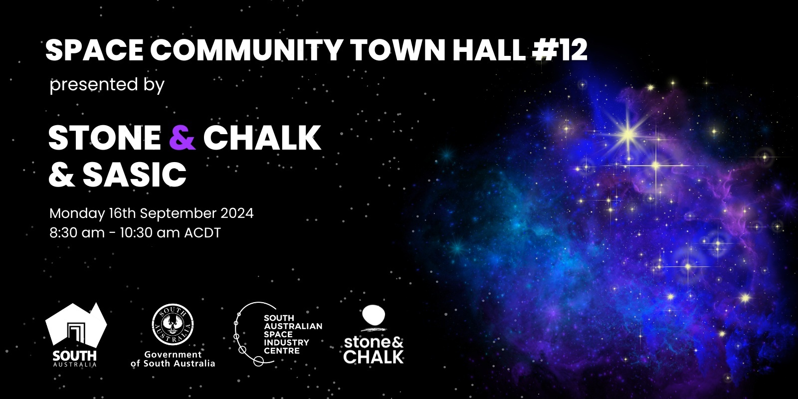 Banner image for Space Community Townhall #12