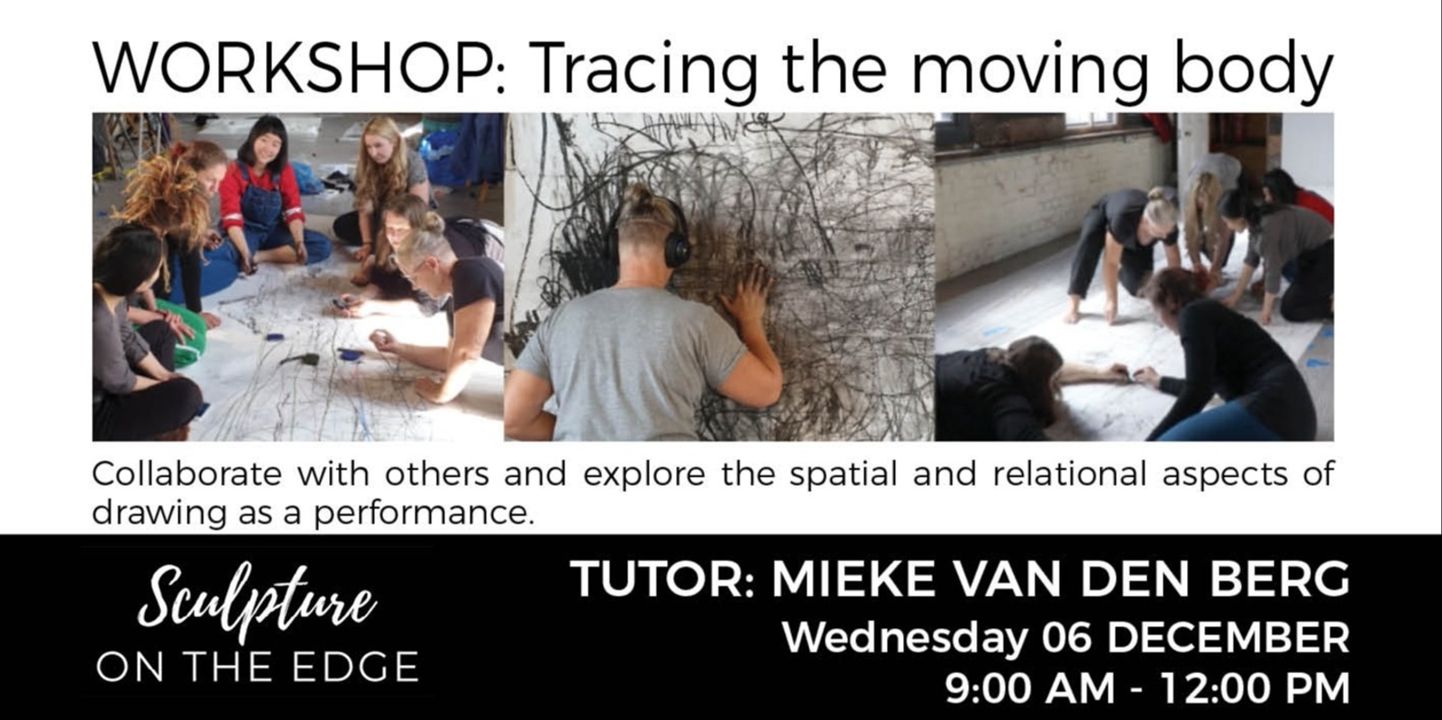 Banner image for Workshop: Tracing the Moving Body (Drawing) with Mieke van den Berg