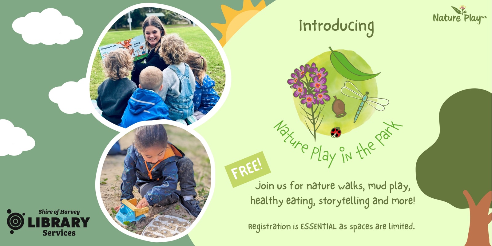 Banner image for Nature Play in the Park - Shire of Harvey