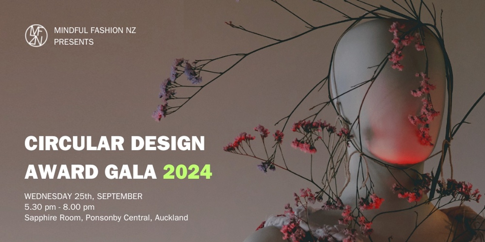 Banner image for Mindful Fashion Circular Design Award Gala 2024